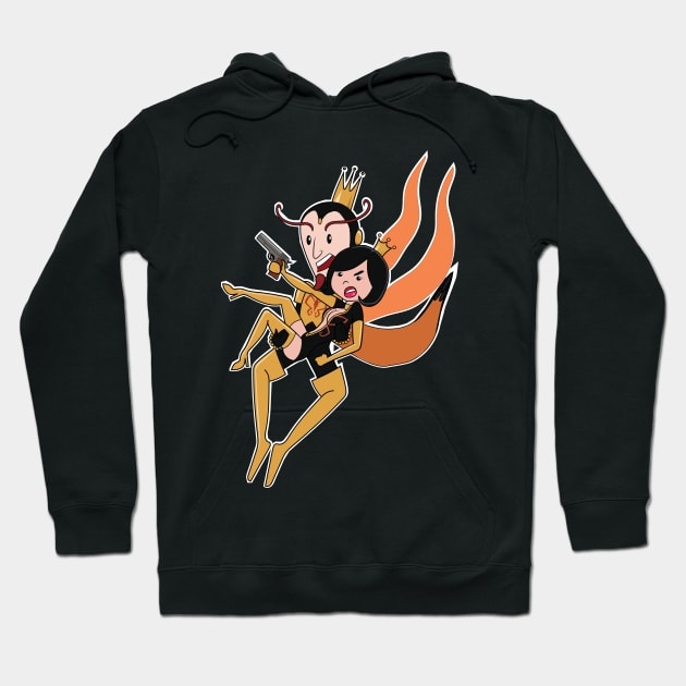 Venture Bros King And Queen Fall Hoodie by deadlydarlingKV